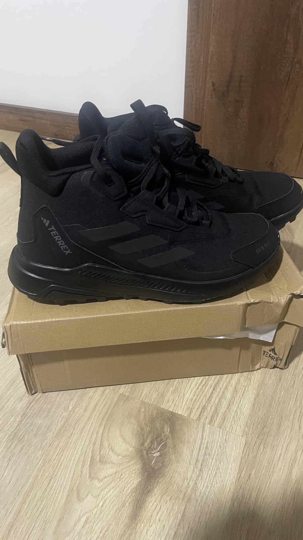adidas Men's Terrex Anylander Mid Top Rain.Rdy Hiking Shoes customer photo 2