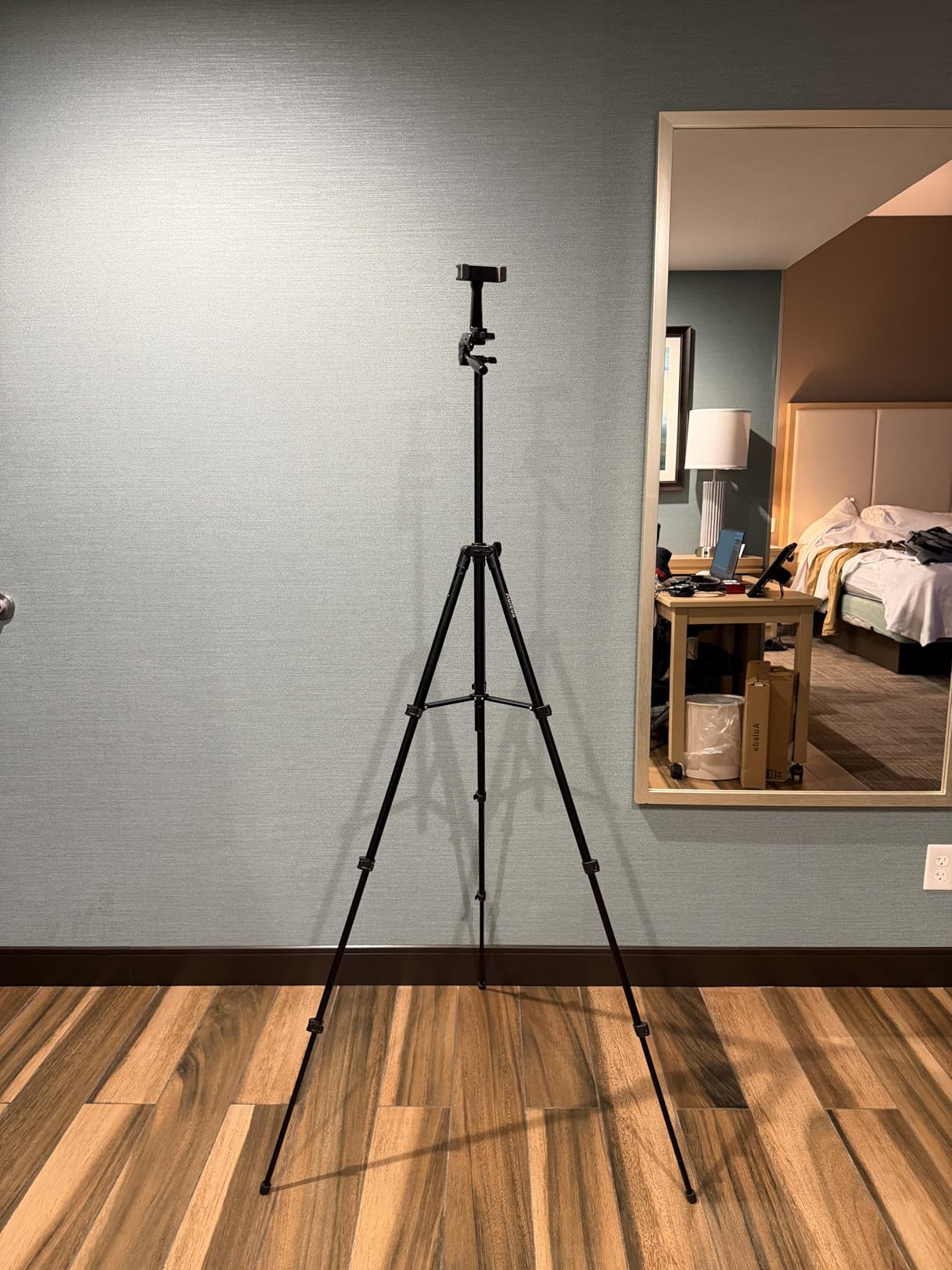 71 inch Camera Tripod Aluminum Tall Tripod Stand for Canon Nikon Phone | with Wireless Remote Phone Holder and Travel Bag Max Load 6.6 LB customer photo 1
