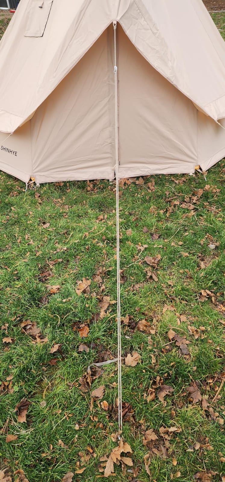 ShinHye Canvas Bell Tent Yurt Tent 4 Seasons for Camping 100% Cotton Glamping Tents with Stove Jack, Family Camping Outdoor Hunting Party customer photo 1