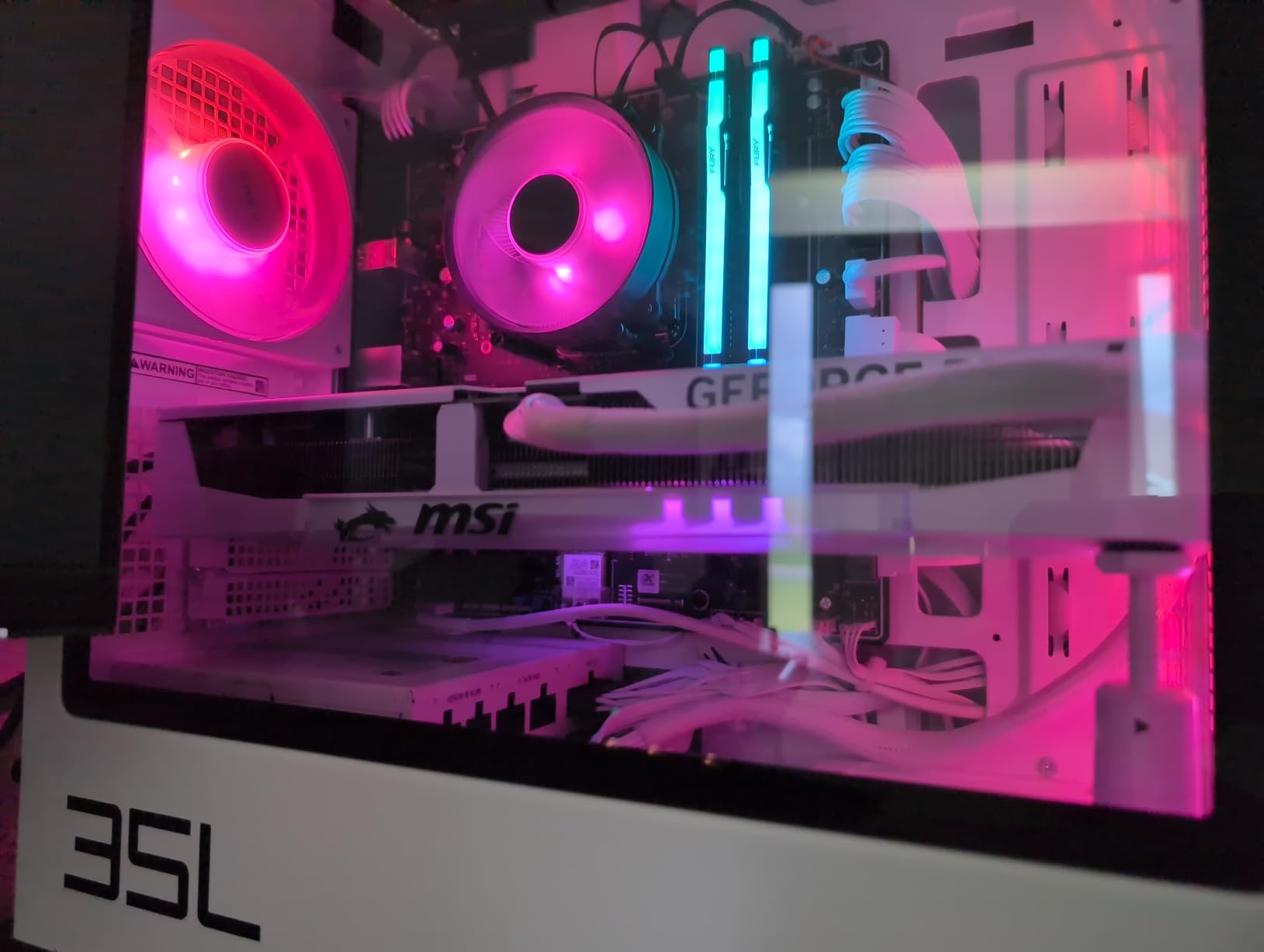 MSI GeForce RTX 5070 Ti 16G Ventus 3X OC Graphics Card - RTX 5070 Ti GPU, 16GB GDDR7 (28Gbps/256-bit), PCIe 5.0 - Triple Fan Thermal Design (3 x TORX Fan 5.0) - HDMI 2.1b, DisplayPort 2.1b customer photo 1