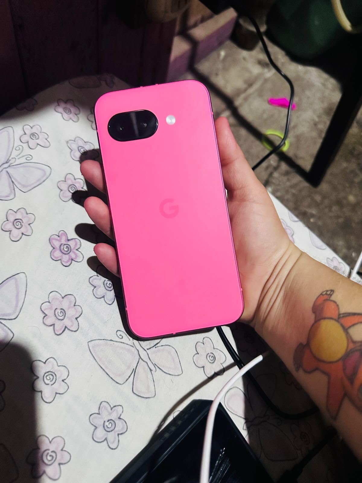 Google Pixel 9a with Gemini - Unlocked Android Smartphone with Incredible Camera and AI Photo Editing, All-Day Battery, and Powerful Security - Iris - 128 GB customer photo 1