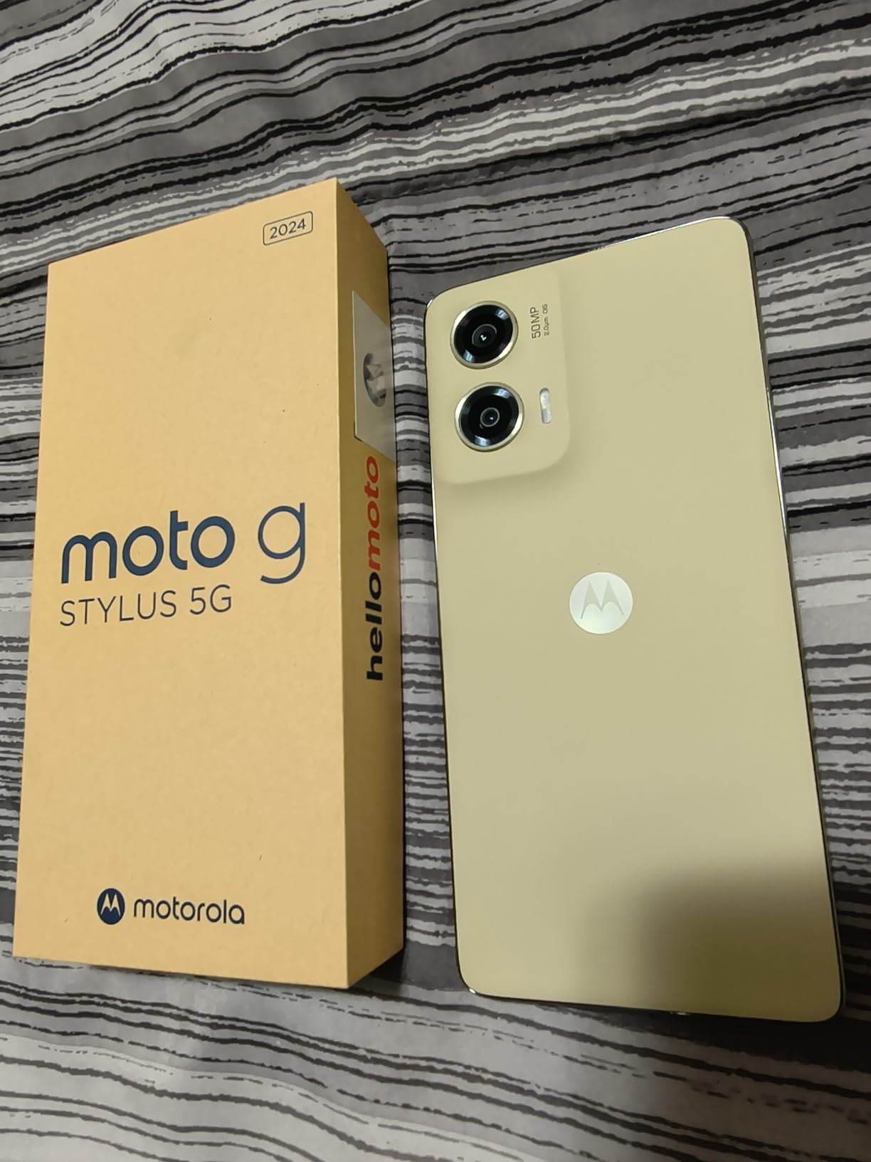 Motorola Moto G Stylus - 2025 | Unlocked | Made for US 8/256GB | 50MP Camera | Pantone Gibraltar Sea customer photo 1