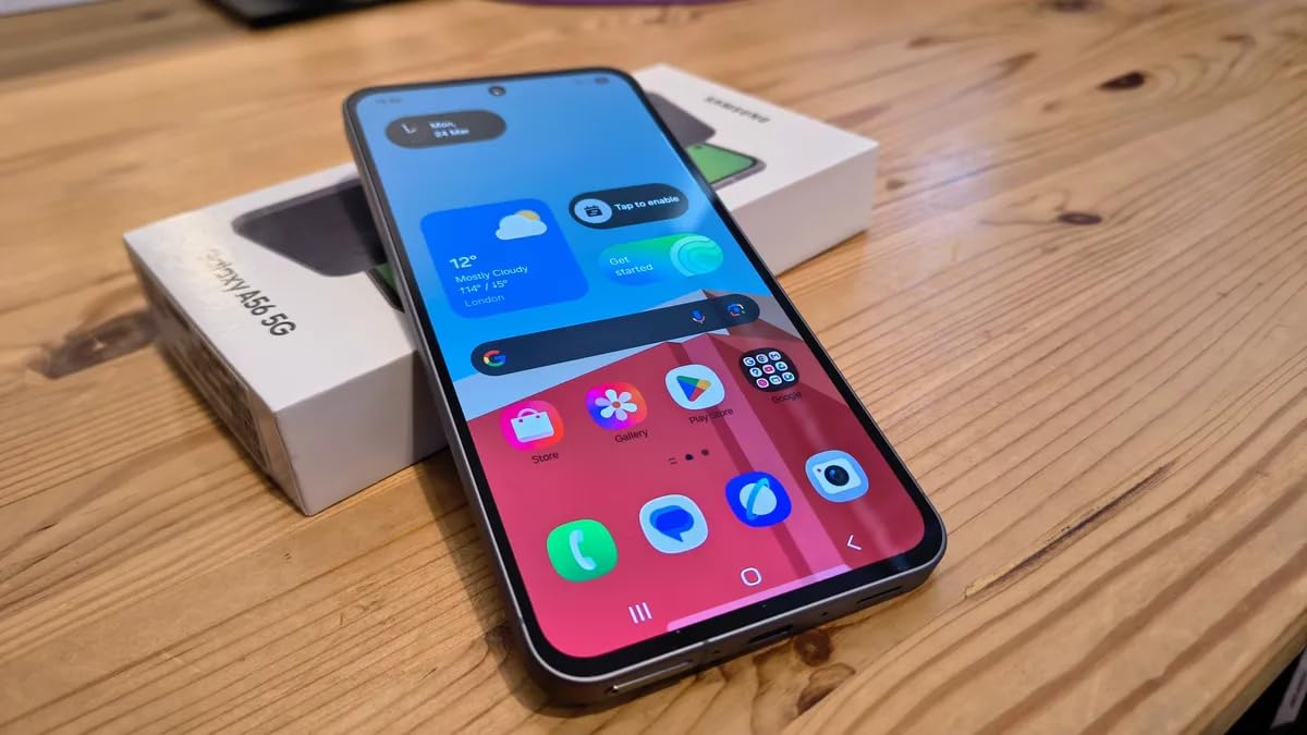 Galaxy A56 5G Ai (for Tmobile Mint Tello & Global) (128GB + 8GB) Version Latina Unlocked SM-A566E/DS 6.6