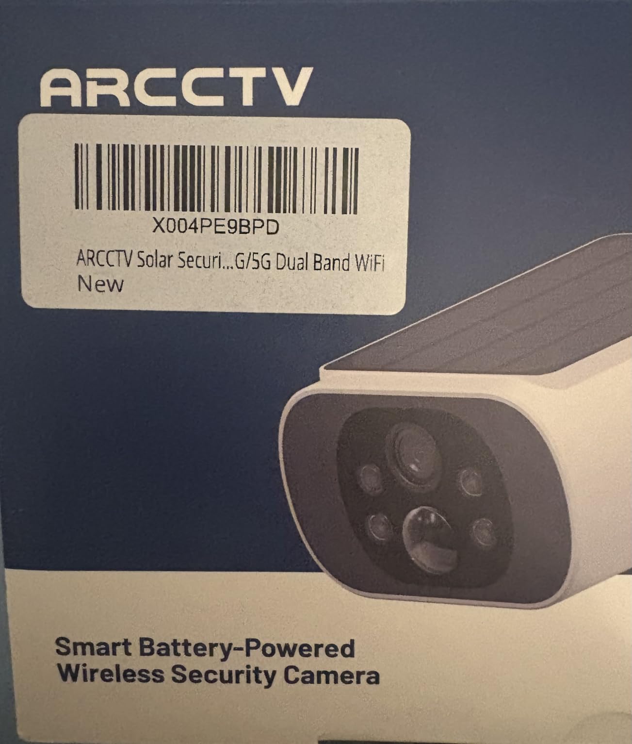 ARCCTV Solar Security Cameras Wireless Outdoor, 2 Pack | 4MP 2.5K HD, 360° View, 2.4G/5G Dual Band WiFi, Battery Powered, Night Vision with Spotlight, 2-Way Audio, PIR Motion Sensor customer photo 1