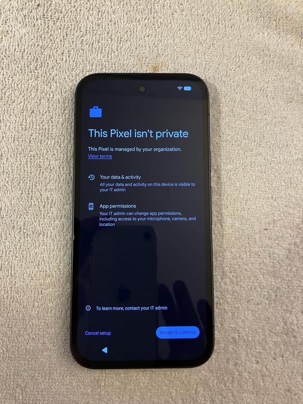 Google Pixel 9a, 128GB + 8GB RAM, Peony - Unlocked customer photo 2
