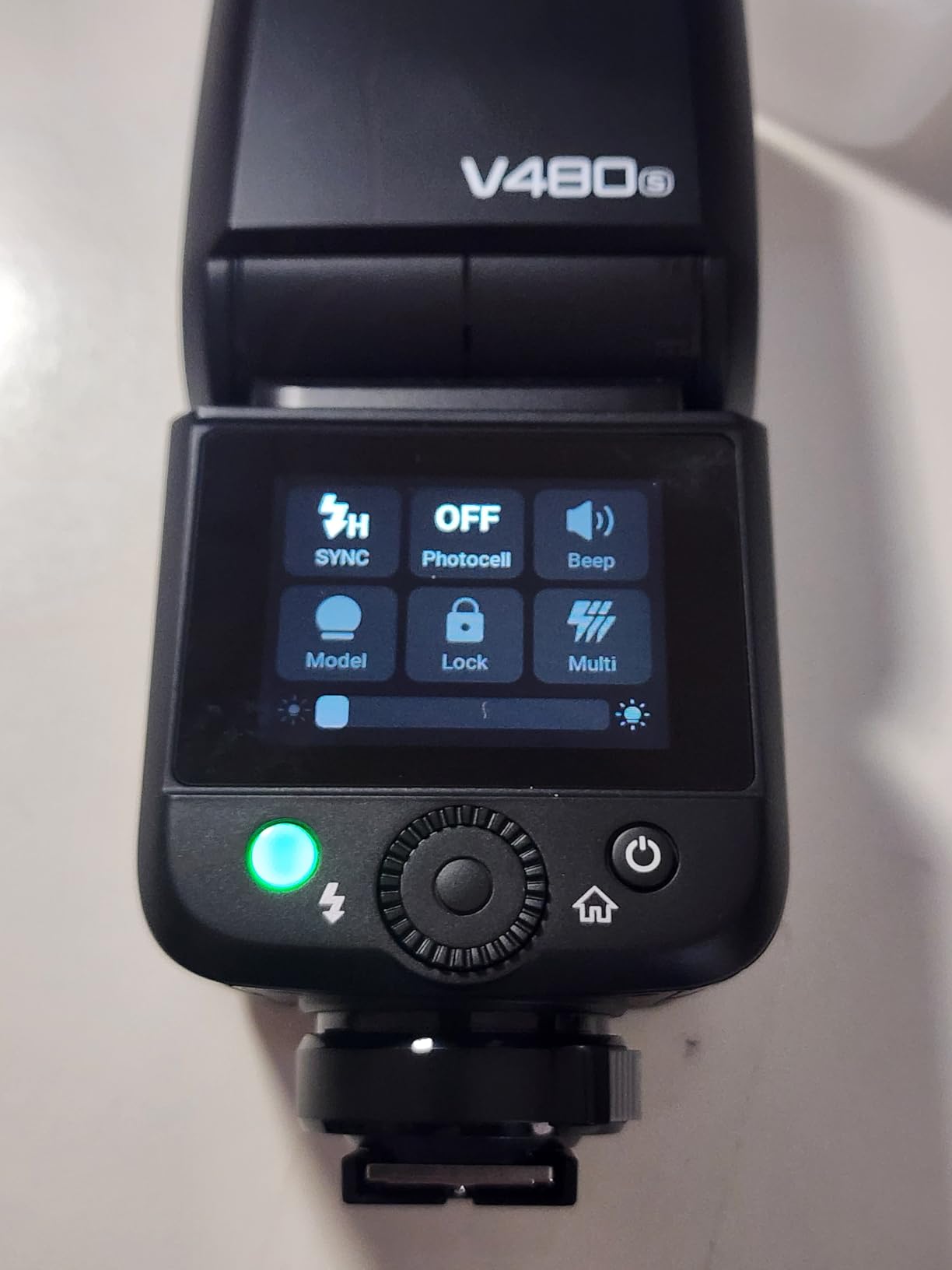 Godox V480-S TTL Camera Flash for Sony | Touchscreen, HSS 1/8000s, GN50, Electronic Shutter Sync, 2.4G Wireless, USB-C Rechargeable, 650 Full-Power Flashes customer photo 1