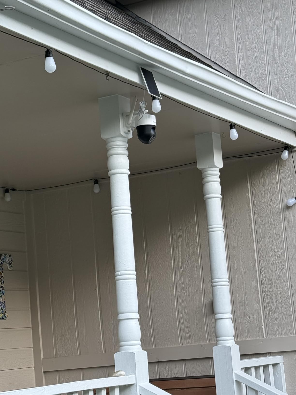 SOLIOM 4K Solar Security Cameras Wireless Outdoor System, 4-Cam Kit | No Subscription with 32GB Local Storage, Radar Motion Detection, 360° Auto tracking, Color Night Vision & 2.4/5GHz WiFi customer photo 1