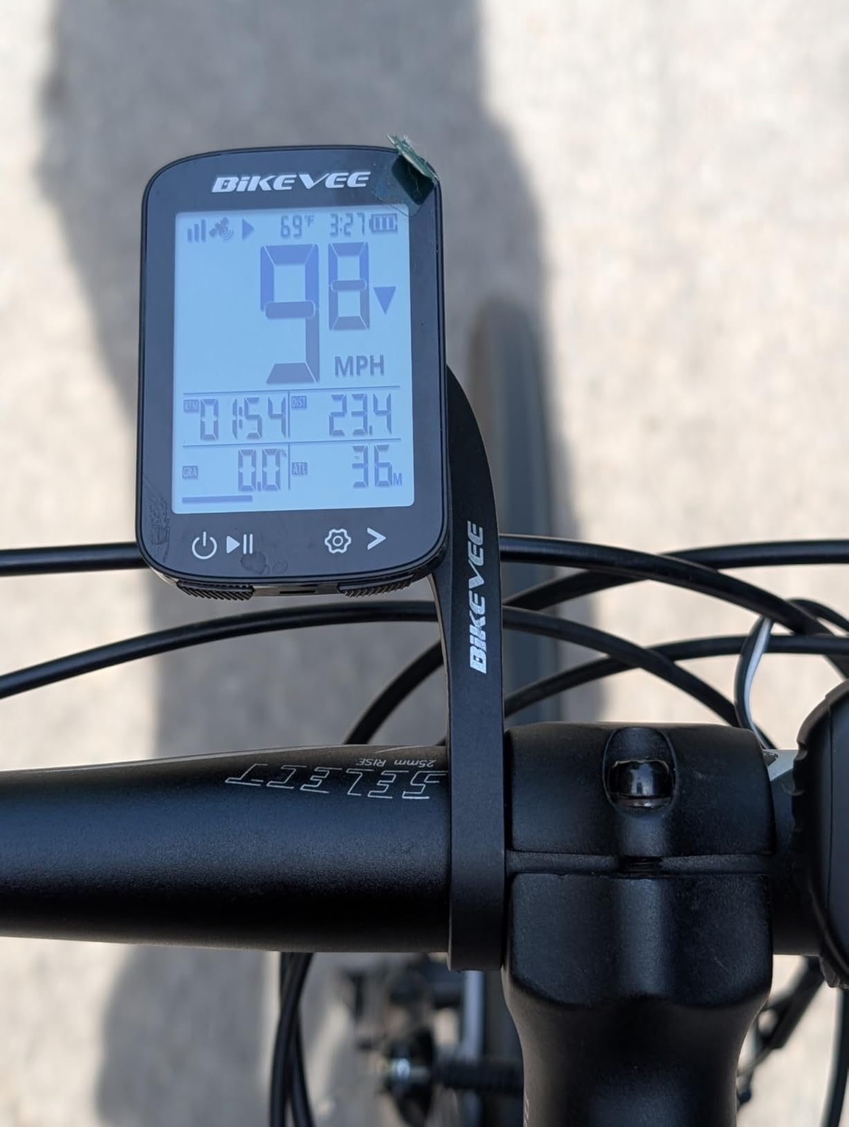 GPS Bike Computer, 2.4