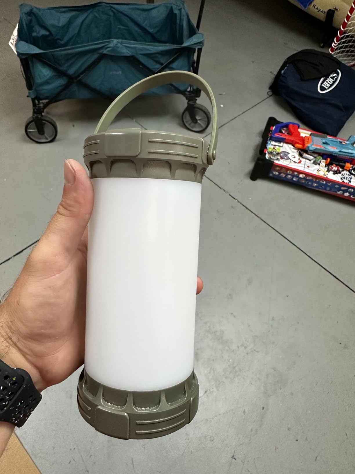 Glocusent LED Rechargeable Camping Lantern, Camping Light with 5000mAh customer photo 1