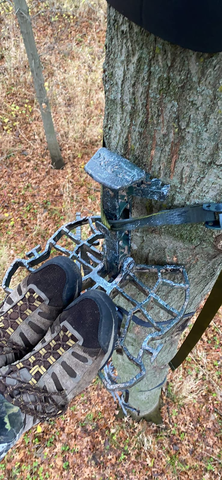 XOP Edge Aluminum Tree Saddle Platform - Adjustable Saddle Hunting Platform - Tree Saddle Hunting System customer photo 1