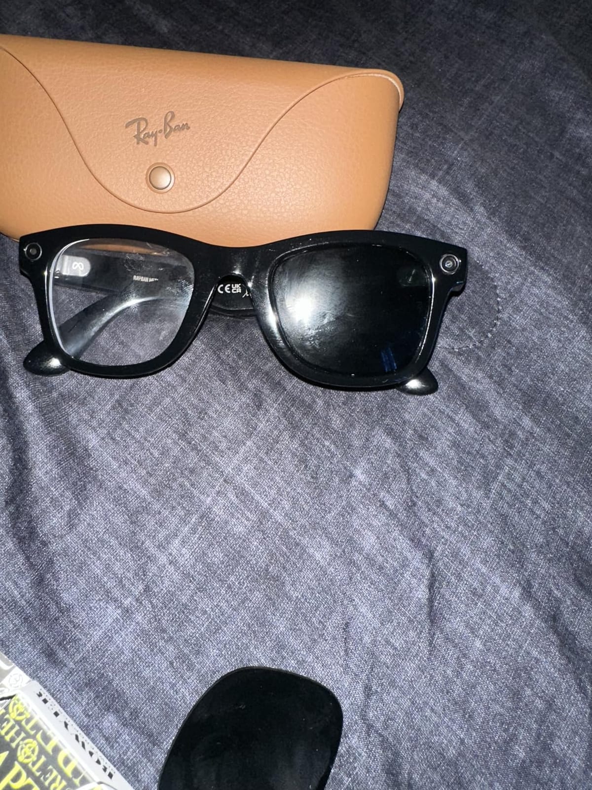 Bowyer Replacement Lenses for Ray-Ban Meta Wayfarer, Skyler, Headliner, Blayzer, Scriber Optics AI Glasses - Transition lens customer photo 1