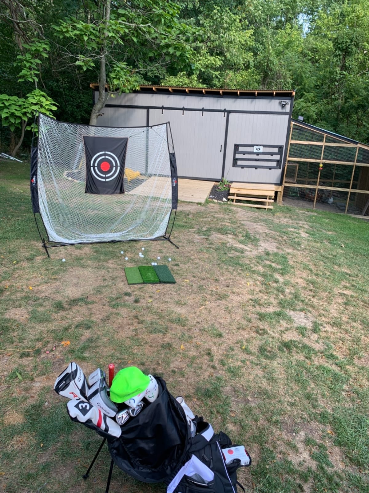 Gagalileo Heavy Duty Golf Net with Velet Target for Backyard customer photo 1