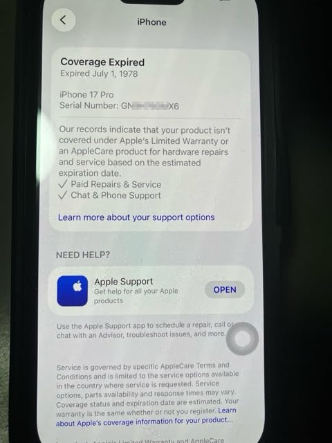 Apple iPhone 17 Pro, US Version, 512GB, eSIM, Silver- Unlocked (Renewed Premium) customer photo 1