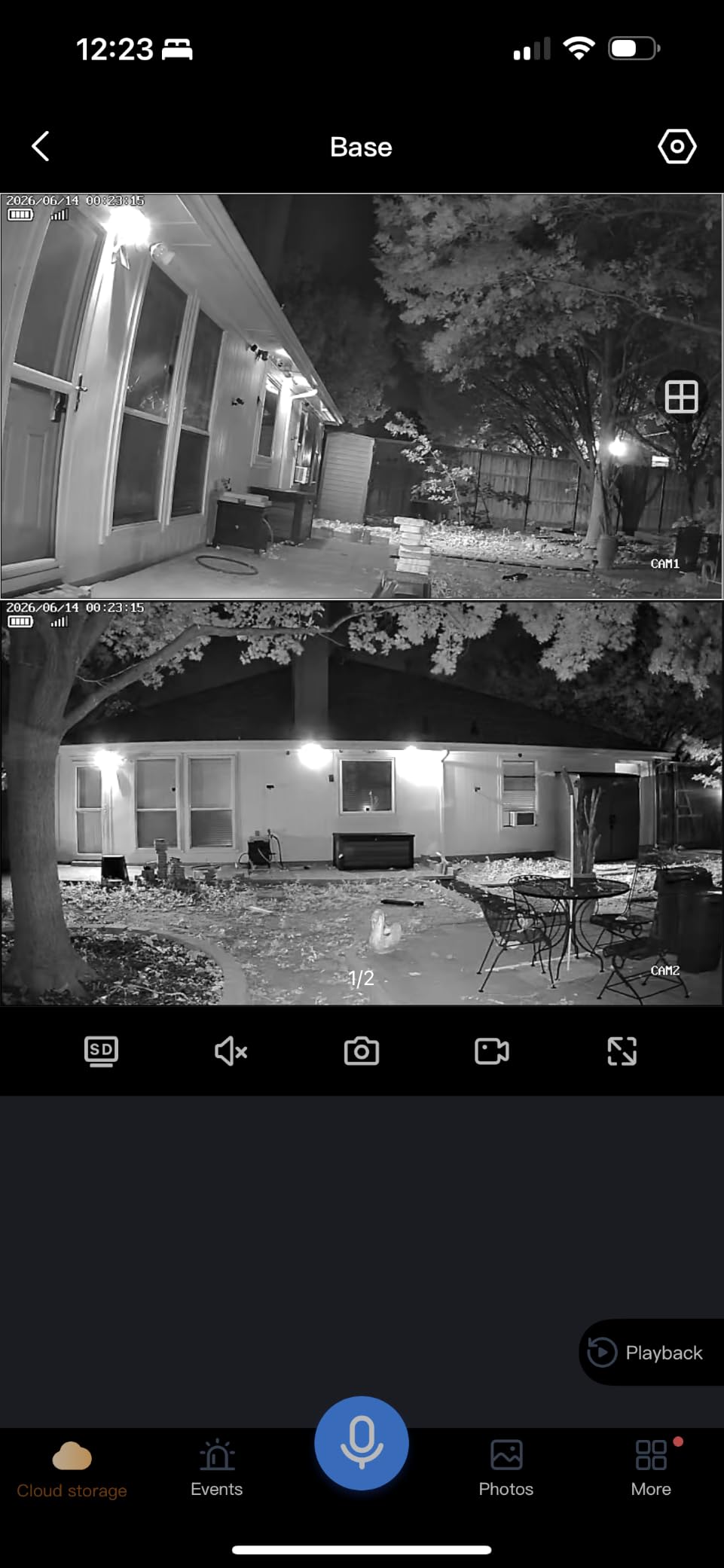 4MP Solar Security Cameras Wireless Outdoor, No Subscription | 32GB Local Storage, No Wiring, Easy to Set Up, IP66 Weatherproof, 2.4/5G WiFi, Color Night Vision, PIR+AI Detection, 2-Cam Kit customer photo 2