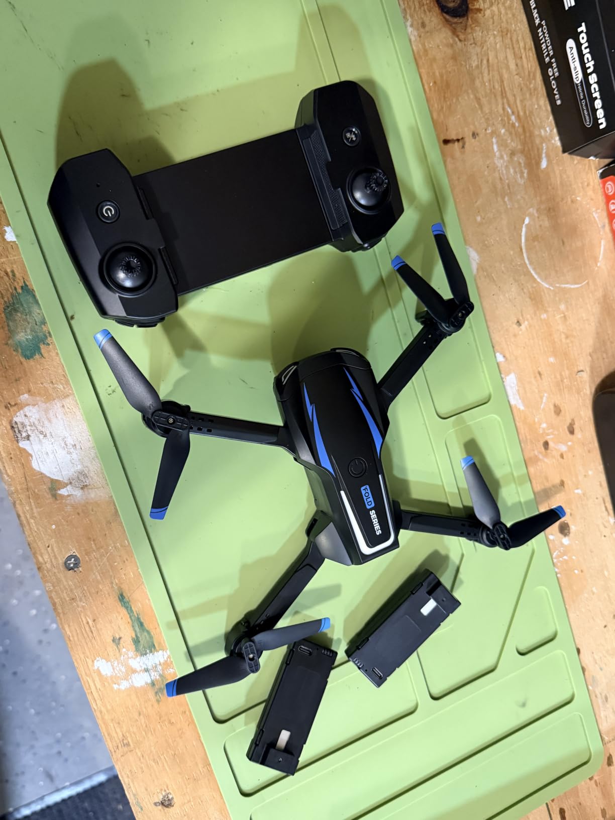 Drone with 1080P Camera, Foldable Remote Control Quadcopter for Adults Beginners, Mini Drone with Stable Hover, Waypoint Fly, 3D Flips, One Key Start, 2 Batteries, Easy to Fly Indoors & Outdoors customer photo 1