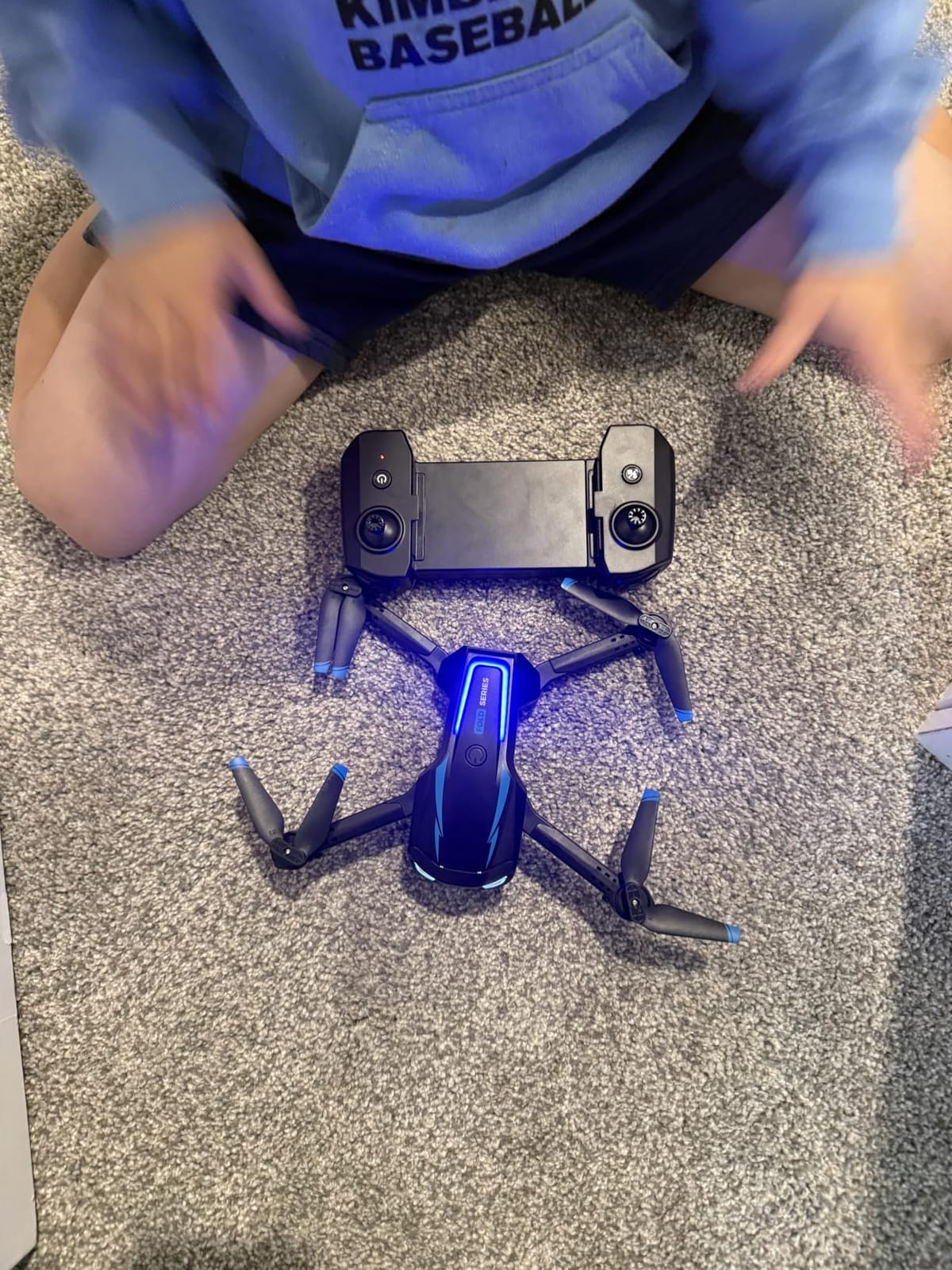 Drone with 1080P Camera, Foldable Remote Control Quadcopter for Adults Beginners, Mini Drone with Stable Hover, Waypoint Fly, 3D Flips, One Key Start, 2 Batteries, Easy to Fly Indoors & Outdoors customer photo 2