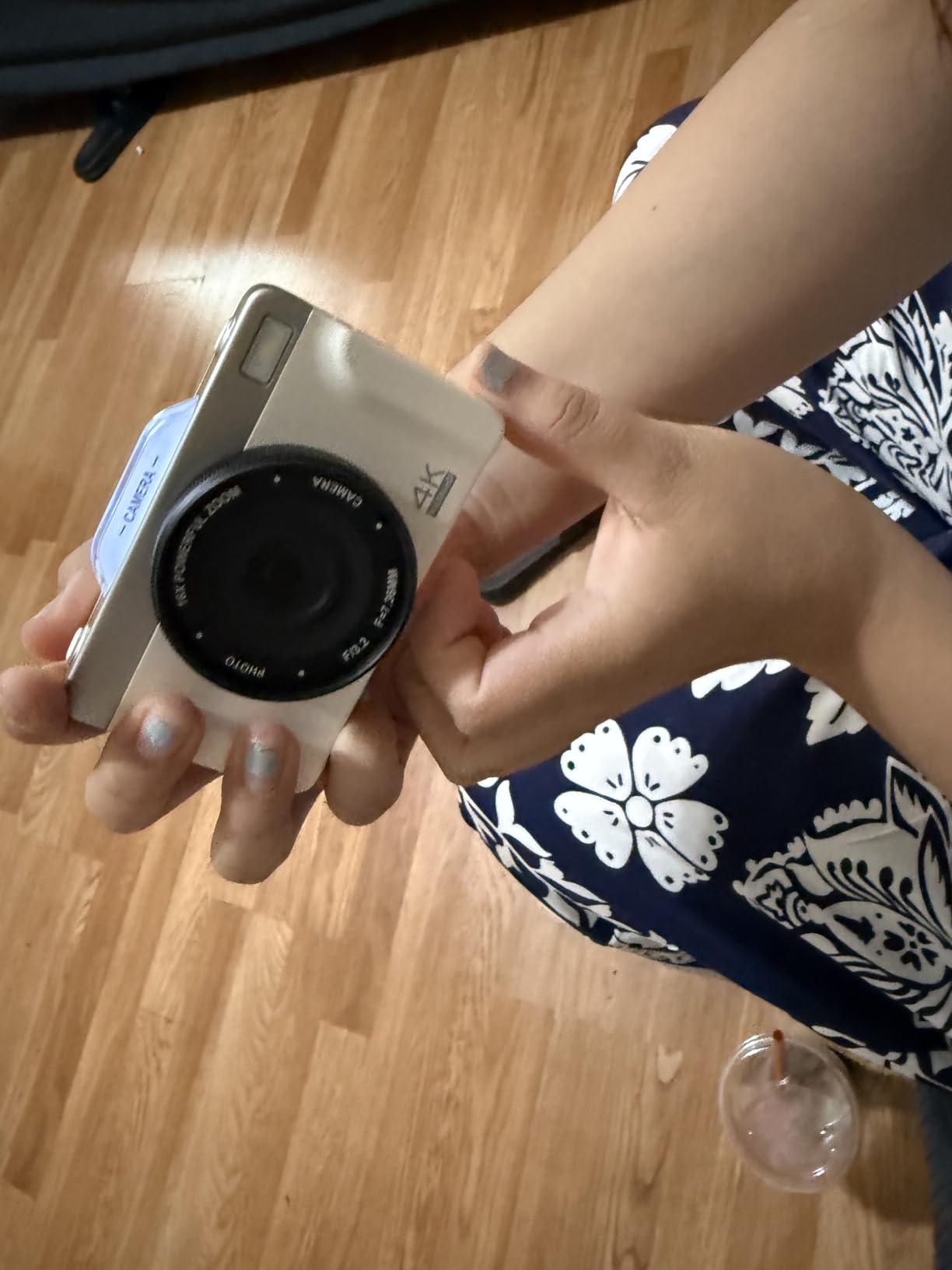 4K Digital Camera for Photography, 2026 Latest 64MP Autofocus WiFi Vlogging Camera for YouTube, 3'' 180° Flip Screen Compact Travel Cameras for Beginners with 16X Zoom, 32GB TF Card, Flash (White) customer photo 2