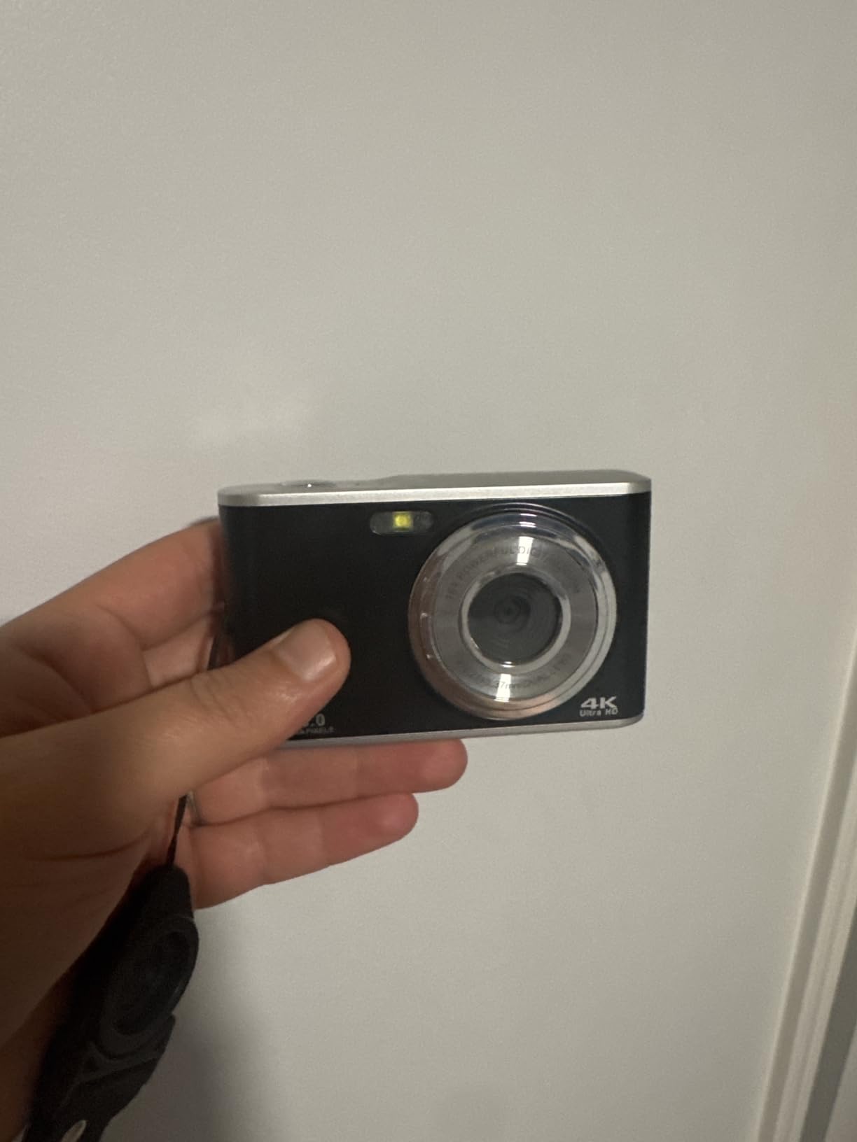 4K Digital Camera for Photography 48MP Dual Lens Autofocus 16X Zoom, Black customer photo 1