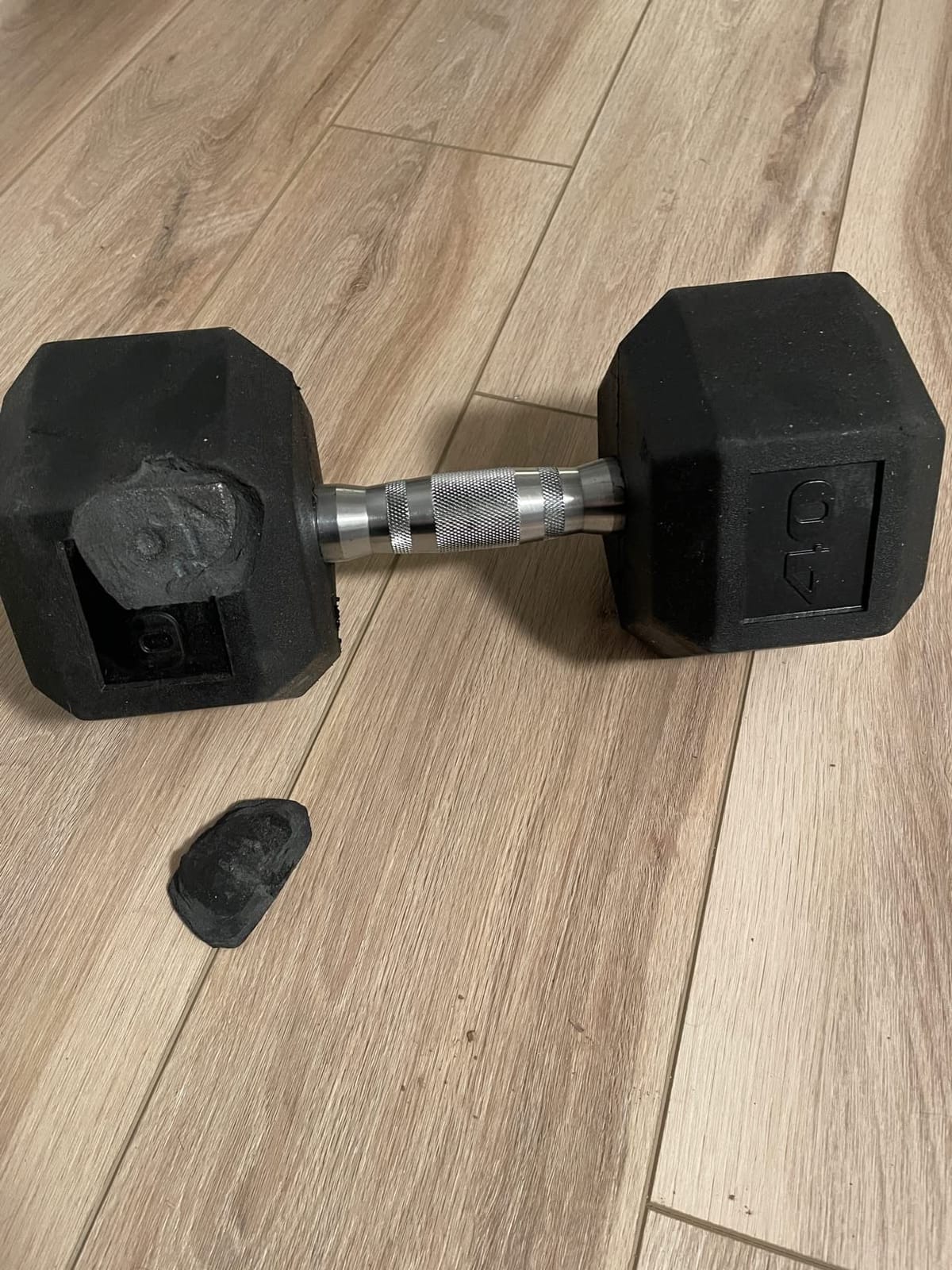 Hex Dumbbell Set 60-650lb, Weights Set Rubber Encased, Home Gym customer photo 1