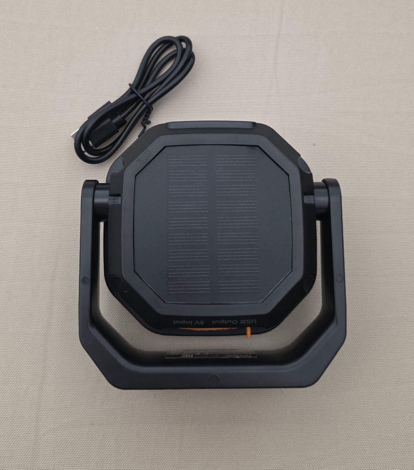 TechRise LED Solar Camping Lantern 4000LM, 6700mAh Rechargeable Tent Light customer photo 1