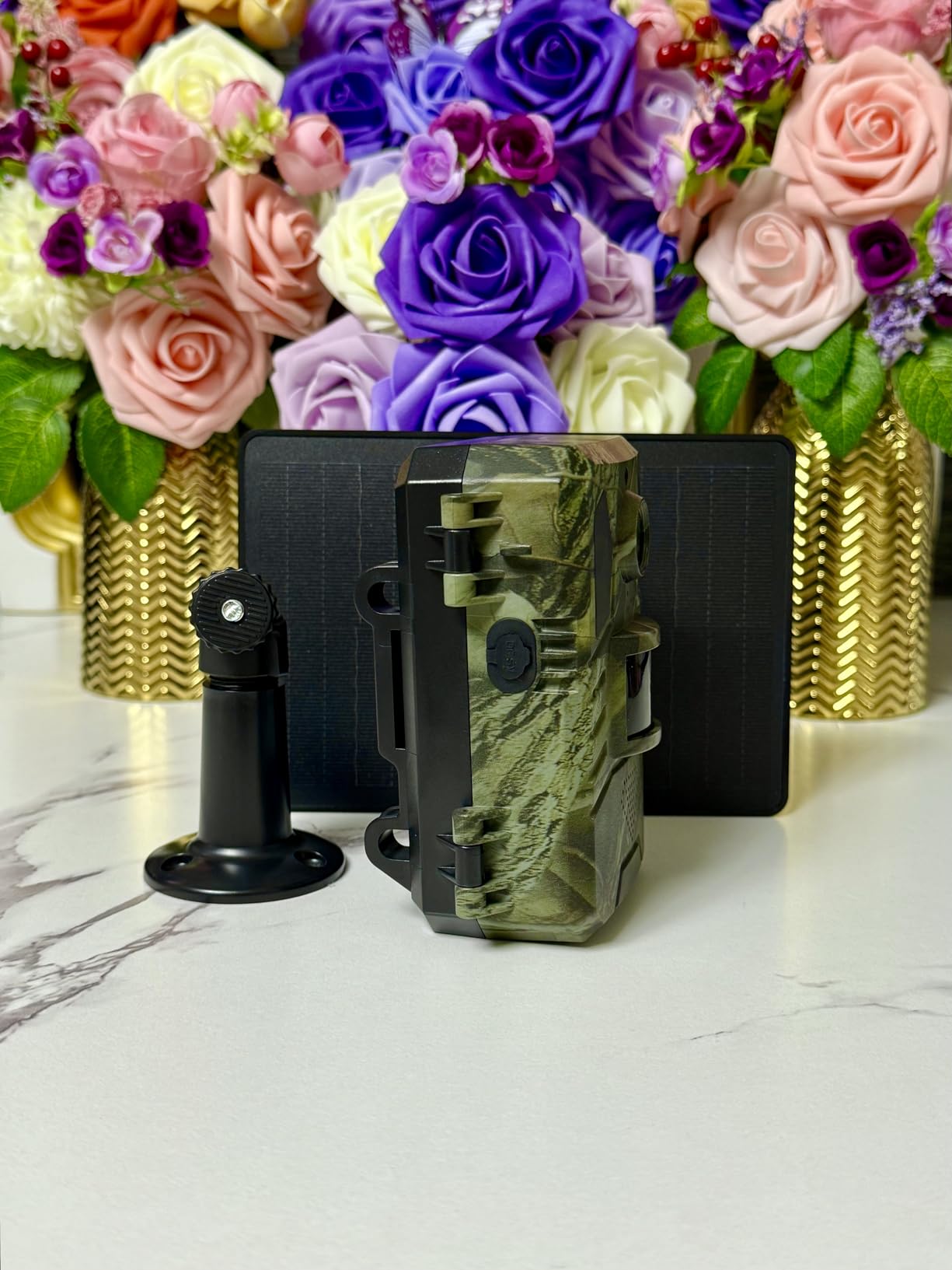 Loatos Trail Camera, 4G LTE Cellular Trail Camera AI Detection 2K Live View | Game Camera Built-in SIM Card Unlimited Data, 4W Solar Powered Game Cameras with Night Vision Motion Activated Waterproof customer photo 2