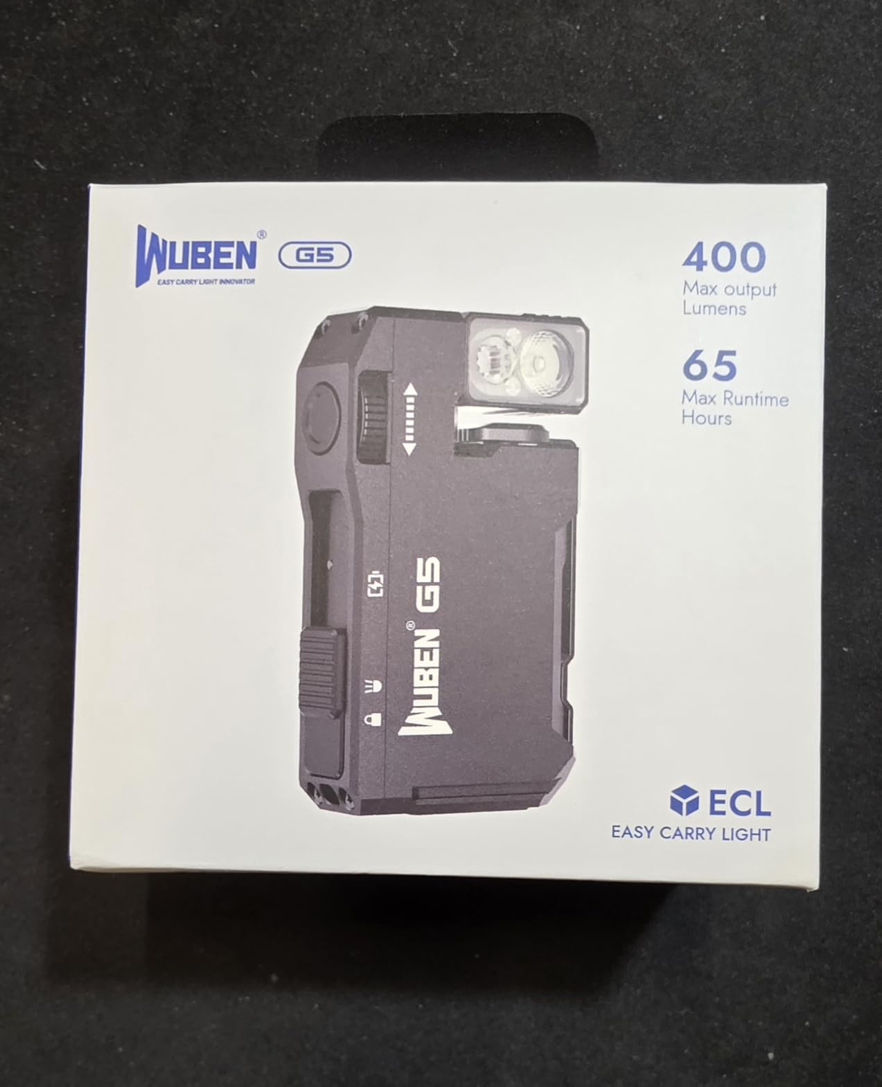 WUBEN G5 EDC Rechargeable Flashlight, Mini Bright Small Pocket Flash Light customer photo 2