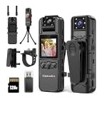 Kaysunlink 1080P Vlogging Camera with 270°Rotatable Lens, Handheld POV Pocket Camera with Touch Screen & WIFI, 5 Hours Power, One-button Recording Camcorder with 64GB Card for Daily Use, Travel, Black customer photo 2