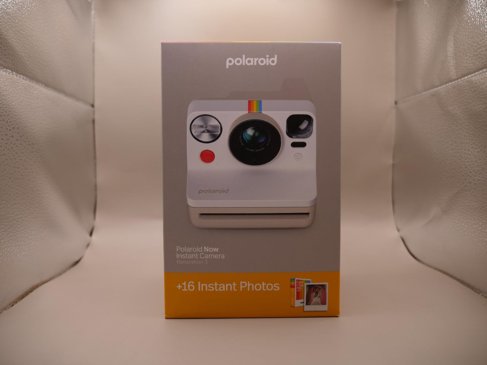 Polaroid Now 3rd Generation I-Type Instant Camera + Film Bundle - Now Pink Camera + 16 Color Photos (6669) customer photo 2