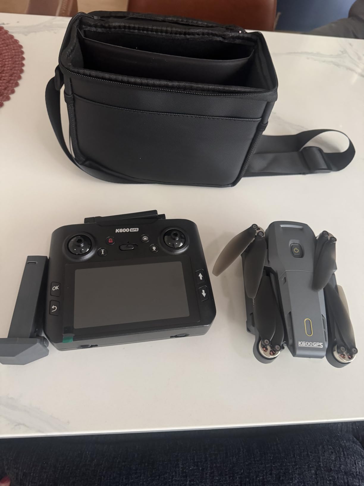 K600PRO GPS Drone with EIS 4K Camera for Adults Beginner,3 Axis Gimbal Professional Long Range Drone with 5.5'' Touchscreen on Controller,Auto Return Follow Me,15KM FPV Transmission 55 Min Flight Time customer photo 2