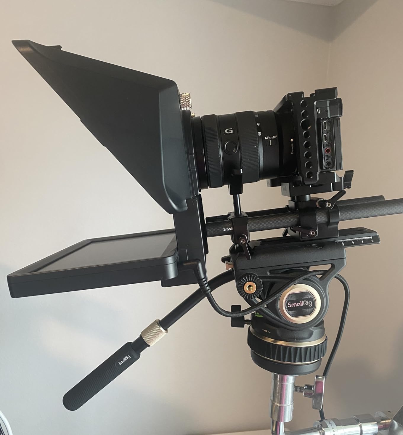 SMALLRIG Mount Plate for Manfrotto 501PL-Type, Quick Horizontal/Vertical Switching, Dual-Screw Anti-Twist Locking, Built-in Silicone Pad, with Double Head Wrench - 6318 customer photo 1