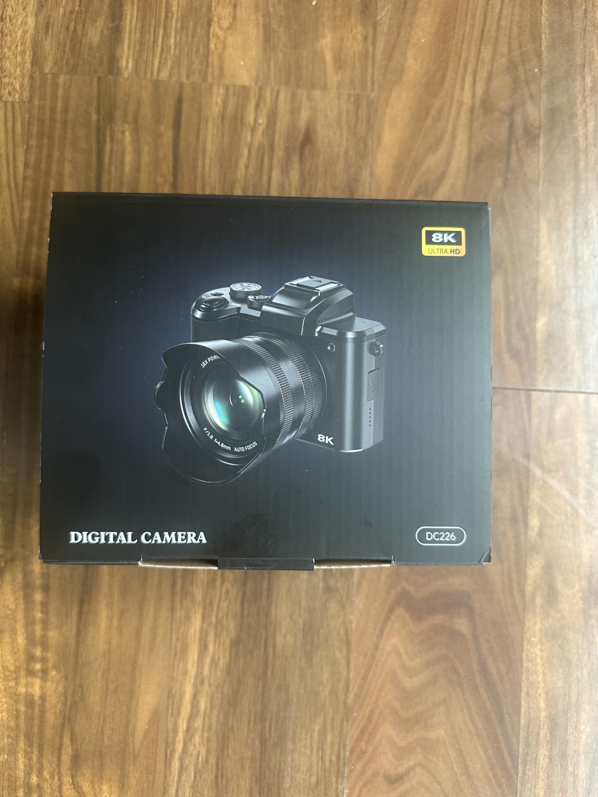 8K Digital Camera, 88MP WiFi Cameras for Photography with 3.2
