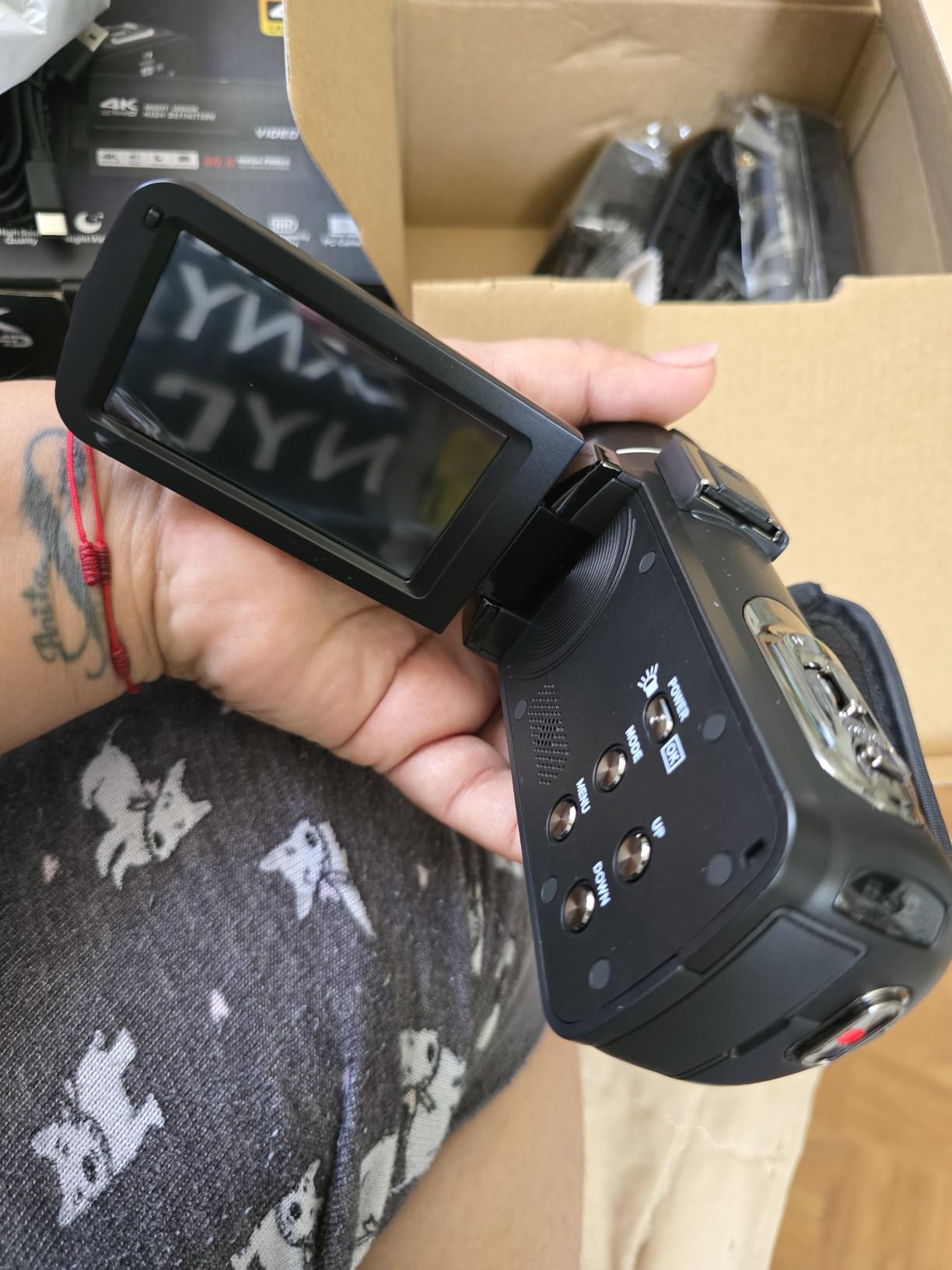4K Ultra 80MP Camcorder Video Camera Vlogging for YouTube Webcam | 18X Digital Zoom, IR Night Vision, 3.0