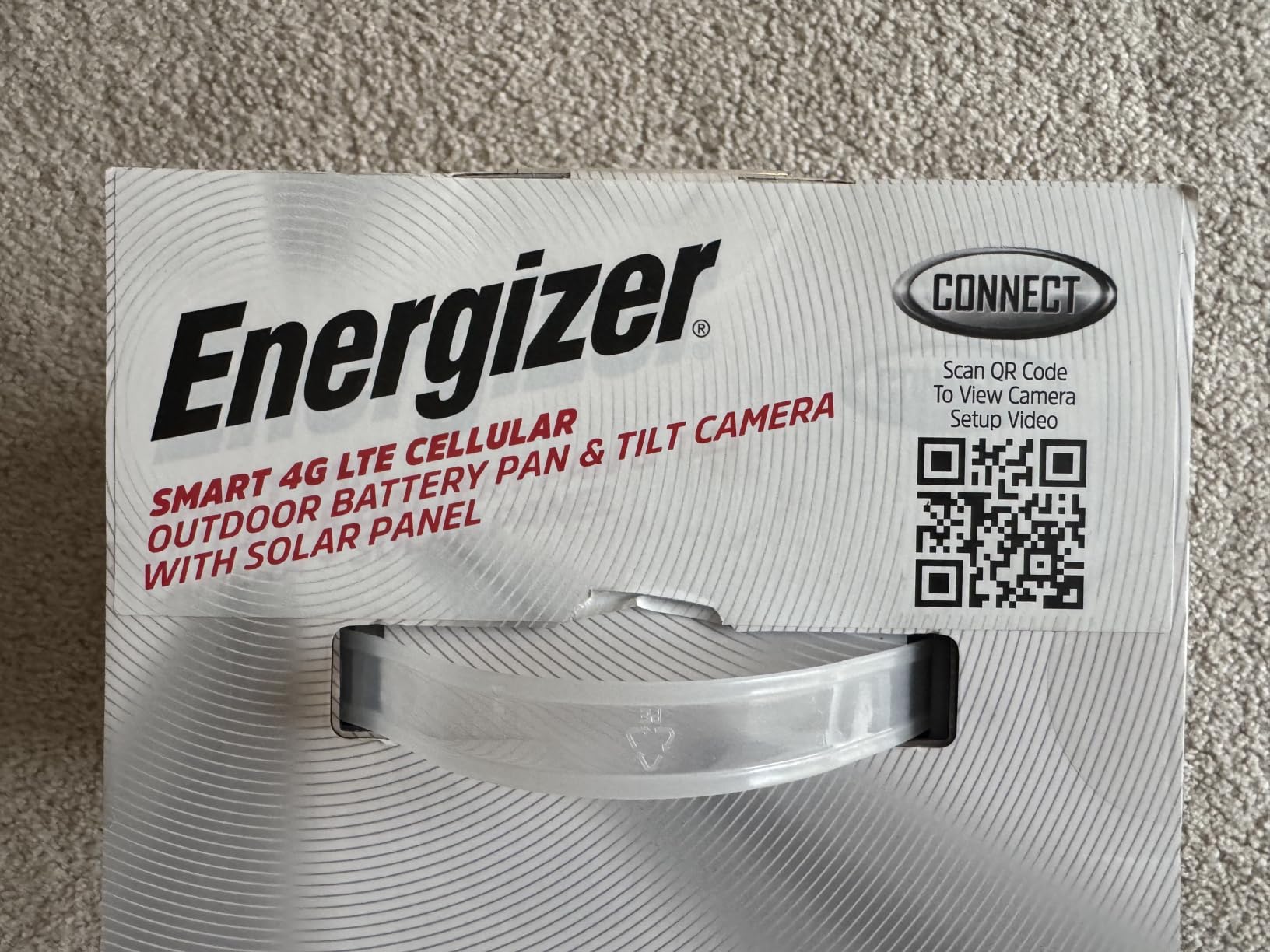 Energizer Smart 4G LTE Cellular Security Camera with Solar Panel, 2K Outdoor Wireless Pan Tilt Camera, No WiFi Required, Rechargeable Battery, Color Night Vision, Motion Detection, White customer photo 1
