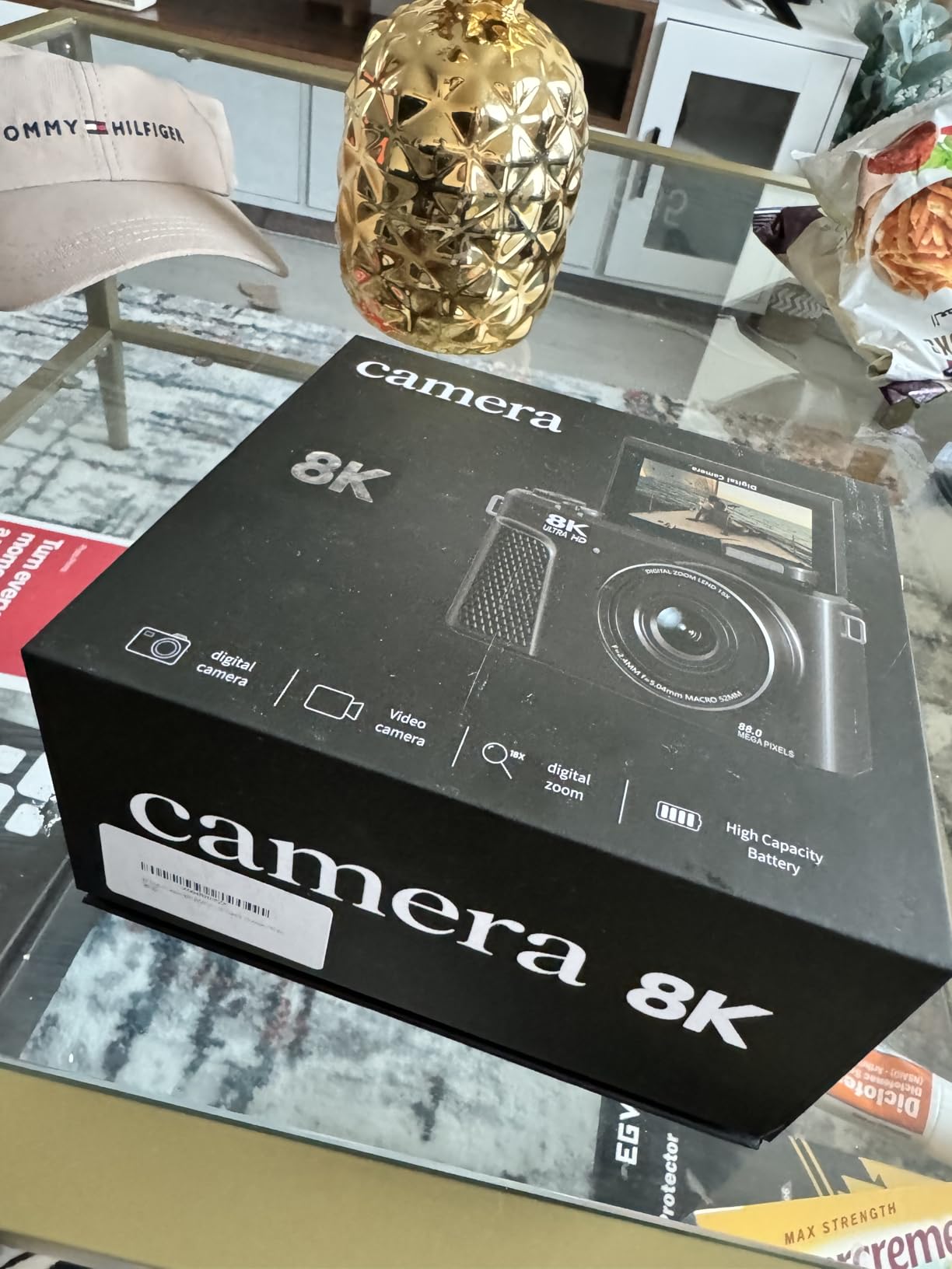 8K Digital Camera for Photography, Vlogging Camera for YouTube with WiFi | 88MP HD Camera 3
