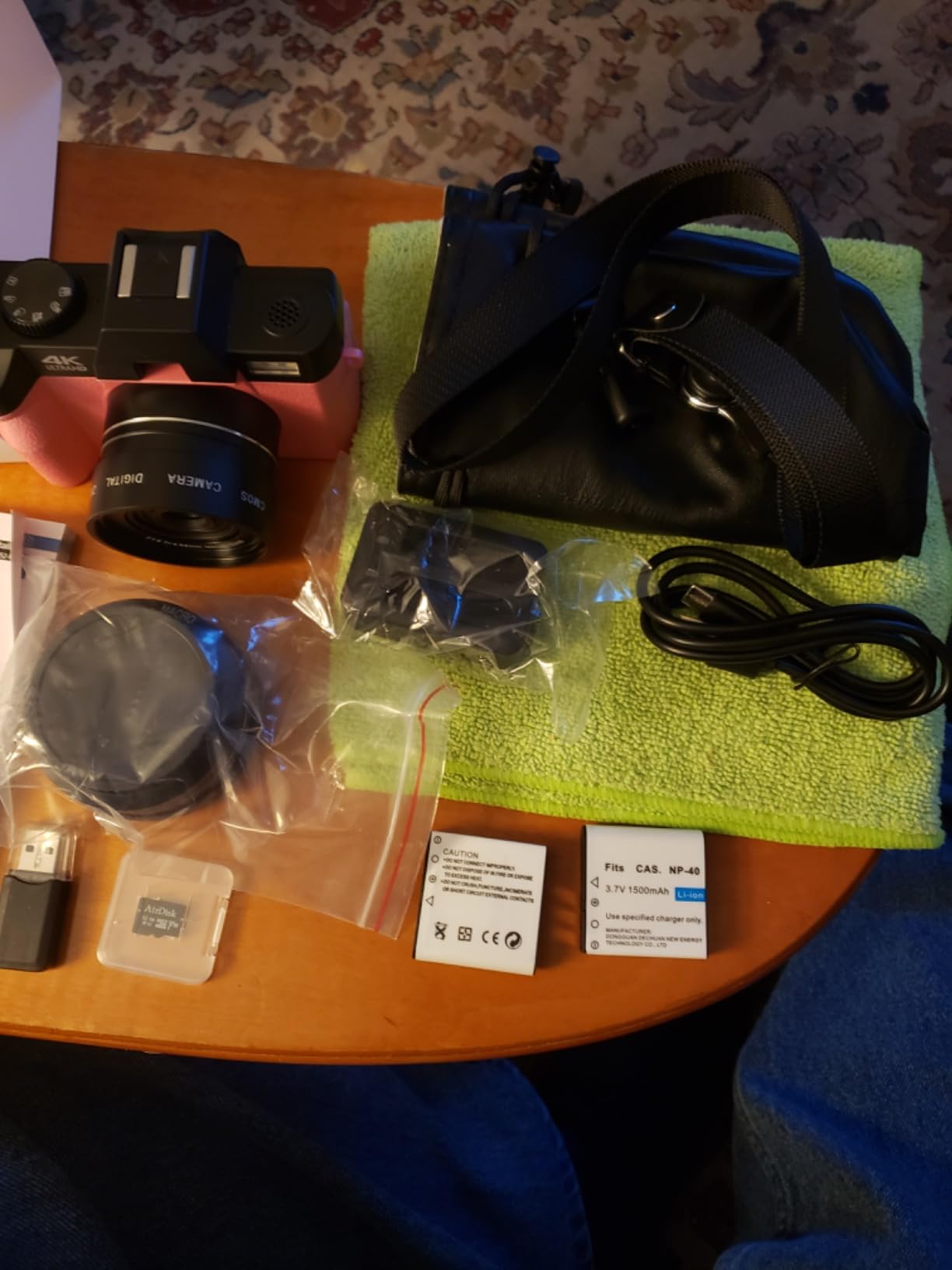 8K 64MP Digital Cameras for Photography, 16X Zoom, 3 Color Filters | 180° Flip Screen, 2 Batteries, 32GB TF Card, WiFi, Microphone, Tripod, Wide & Macro Lens Kit, Vlogging and Travel, Beginners customer photo 1