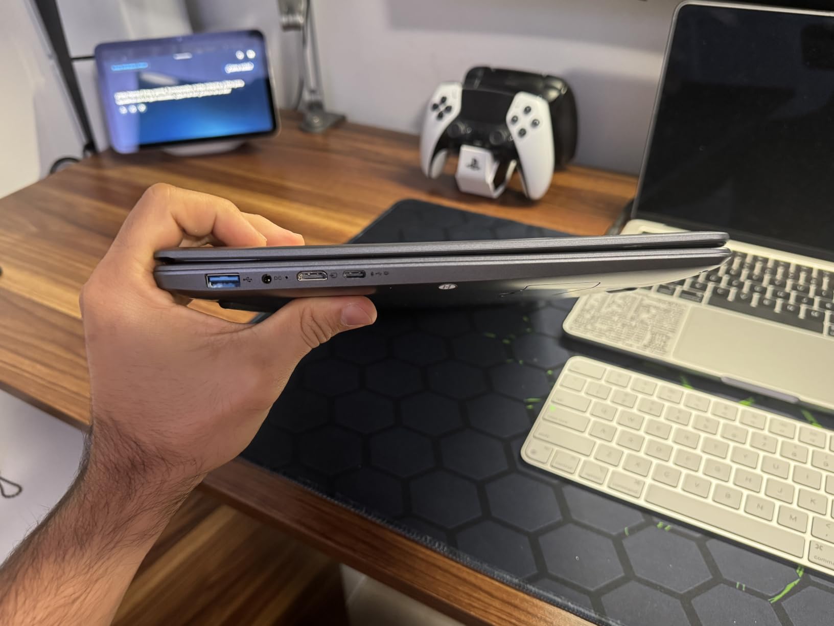 15.6'' AI Laptop with Office 365 12GB RAM 256GB SSD Win 11 Laptops | 7000mAh Battery, IPS FHD, 180°Viewing, Quad-Core Processor, Type-C, WiFi5, Portable Thin Business Student Laptops, Light Gray customer photo 1