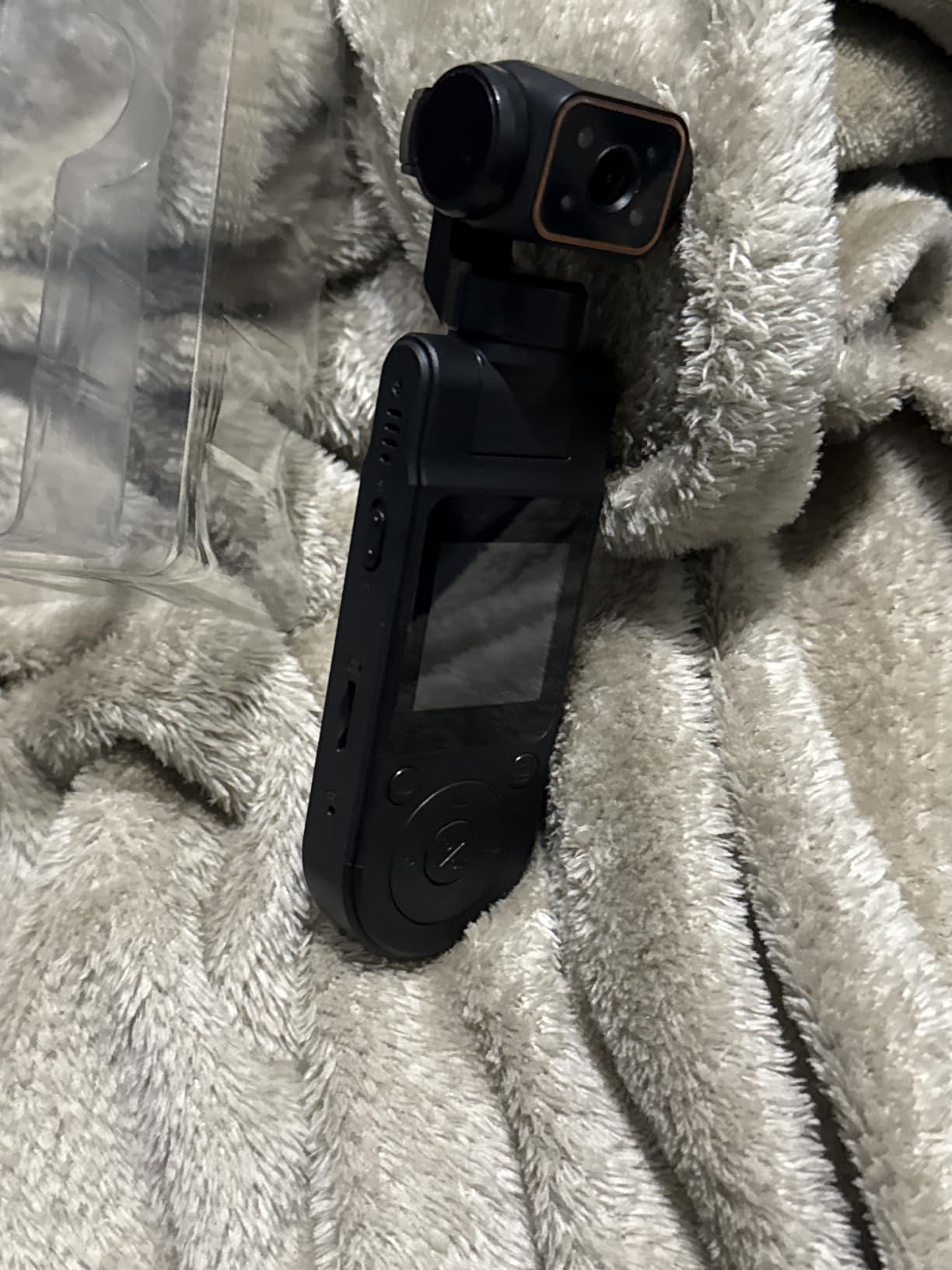 Body Camera with Audio & Video Recording Handheld Vlogging Camera | 1080P FHD | 270° Rotationg Lens | Night Vision | Connects to Phone | 1.54in Screen | Magnetic Clip | Camera for Vlogging customer photo 1