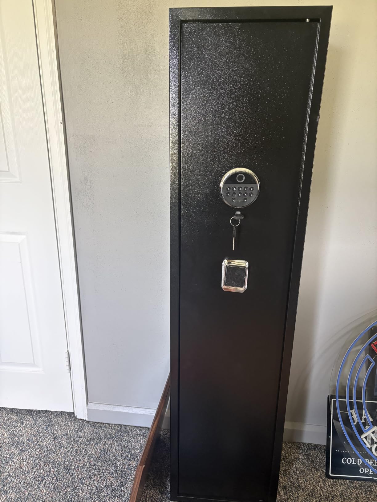 [No Assembly Required]Gun Safe for Rifles and Pistols,52