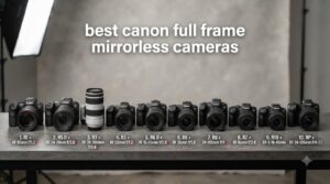 best canon full frame mirrorless cameras