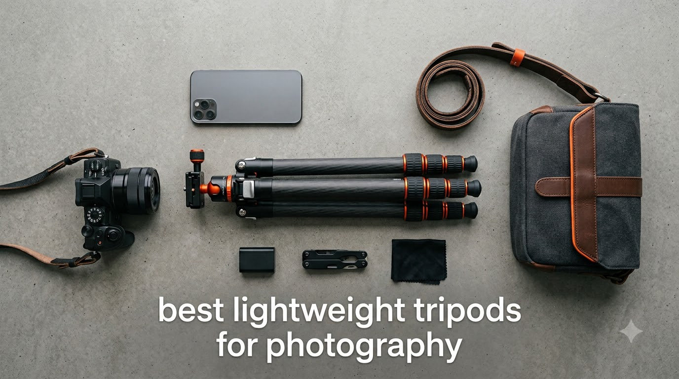 best lightweight tripods for photography