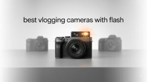best vlogging cameras with flash