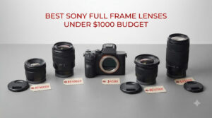 best sony full frame lenses under $1000 budget
