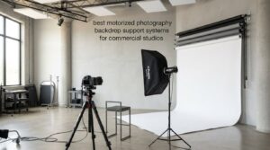 best motorized photography backdrop support systems for commercial studios