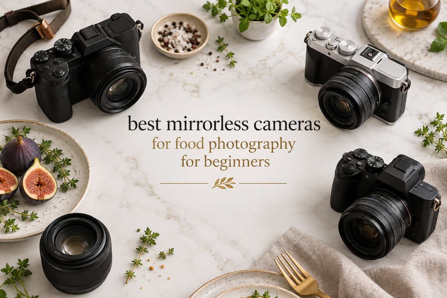 best mirrorless cameras for food photography for beginners