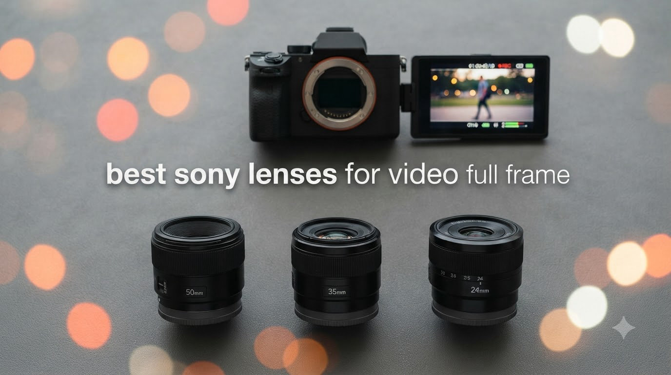 best sony lenses for video full frame