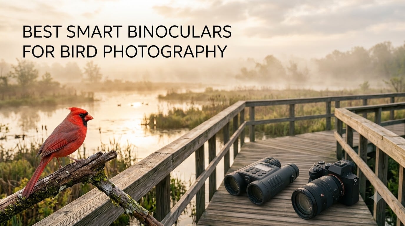 best smart binoculars for bird photography