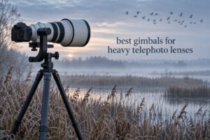 best gimbals for heavy telephoto lenses