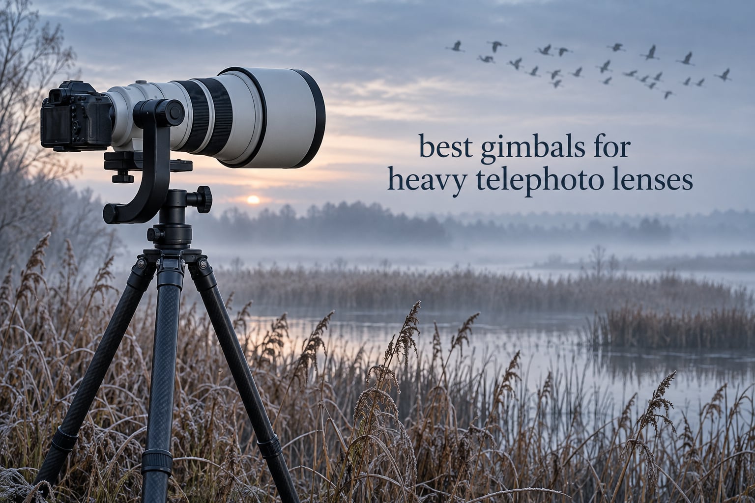 best gimbals for heavy telephoto lenses