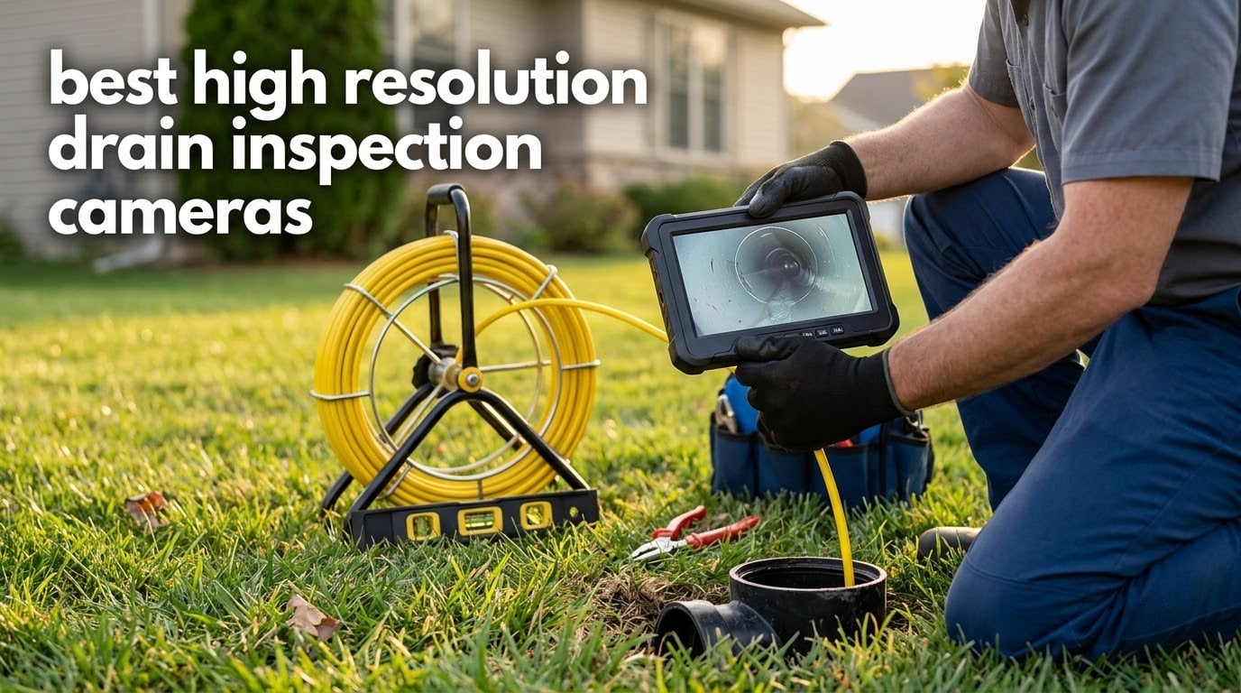 best high resolution drain inspection cameras