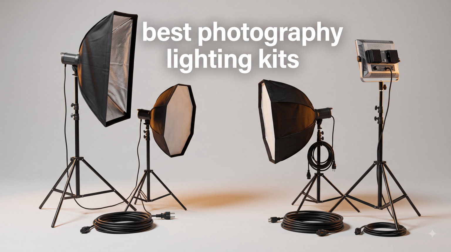 best photography lighting kits
